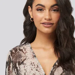 The Roadster Lifestyle Co Printed Layered Above Knee Dresses image 2