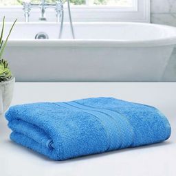 Dollar Socks Blue 1 Cotton 600 GSM Bath Towel-picture-22