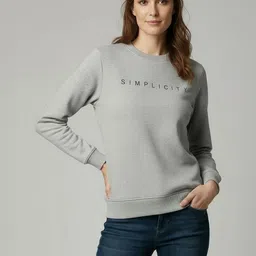 SZN Women Printed Sweatshirt image 4