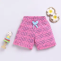 Here&Now X Denikid Girls Pure Cotton Barbie Printed Shorts-picture-46