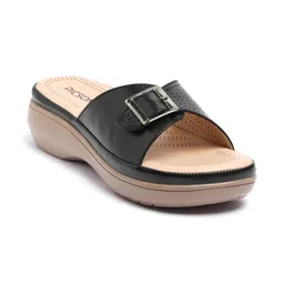 PICSON Women Open Toe Flats with Buckles image 5