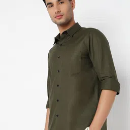 MARK & ALBERT Men Linen Casual Shirt image 3