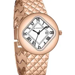 GIORDANO Women Dial & Stainless Steel Bracelet Style Straps Analogue Date Aperture Watch GZ-60139-22-picture-11