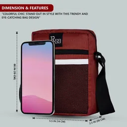 Harissons Unisex Messenger Bag image 5