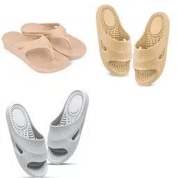 Feel alive Men Set Of 3 Ultra-Comfortable Lightweight Flip Flops-picture-35