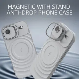 Luxury Kase Ripple Textured Rugged & Wireless Charging iPhone Air Back Case image 2