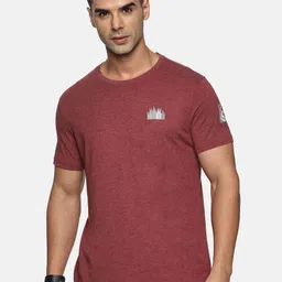 DOMIN8 Men Solid Round Neck Cotton T-Shirt-image-4