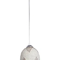 1ST TIME White & Brown Textured Ceiling Lamp-picture-18