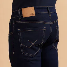 WROGN Men Comfort Skinny Fit Mid-Rise Low Distress Jeans image 2