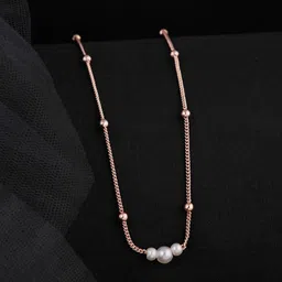 SZN Set Of 2 Gold-Plated Enamelled Necklace With Chain image 2