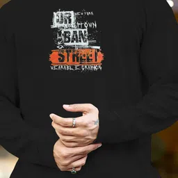 KAJARU Men Printed Sweatshirt image 2