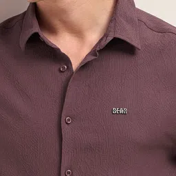 THE BEAR HOUSE Men Solid Oversized Shirts image 3