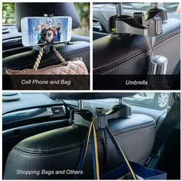 genesis Car Seat Hanger with stand Black 2pcs Car Side Seat Catcher image 4