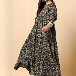 Angkor Women Cotton Kurtas image 4