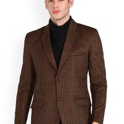 ESSENTIELE Self Design Single-Breasted Blazer-picture-33