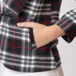 GFO Self Design Single Breasted Blazer image 3