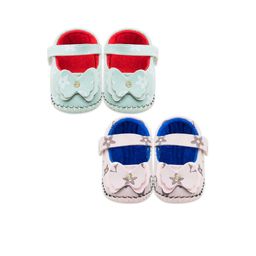 NESKA MODA Girls Green Cotton Booties-picture-46