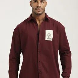 Blu MNKY Men Smart Slim Fit Casual Shirt-picture-17