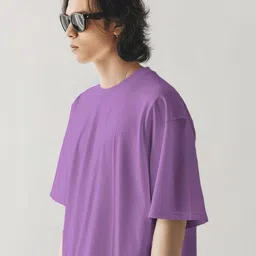SENO TEX Graphic Printed Oversized Cotton T-shirt image 4