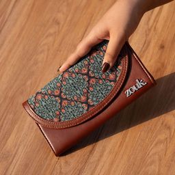 ZOUK Women Ethnic Motifs Printed Kolkata Nouveau Kyra Flap Wallet-picture-18