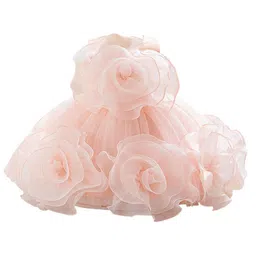 StyleCast x Revolte Girls Applique Georgette Fit & Flare Midi Dress-picture-3