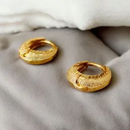 SHREE KRISHNA SHOPPING Gold-Plated Brass Earrings-picture-26