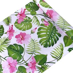 INDIAN ROYALS Green & Pink Printed Self-Adhesive & Durable WallSticker-picture-15