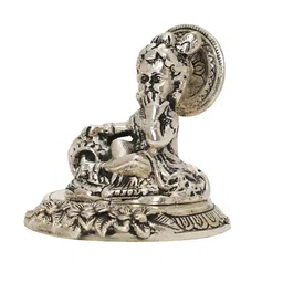 INTERNATIONAL GIFT Silver-Toned Religious Figurine Showpiece image 2