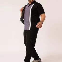 Toodle Plus Plus Size Polo Collar Pure Cotton T-Shirt image 4