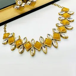 Anouk Gold-Plated Kundan-Studded Jewellery Set-picture-26