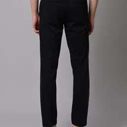 integriti Men Regular Fit Dark Blue Cotton Blend Trousers image 5