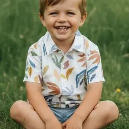 TOONKY Boys Standard Printed Casual Shirt image 4