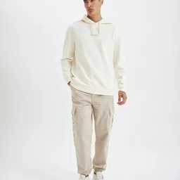 DeFacto Men Hooded Long Sleeves Sweatshirt image 4