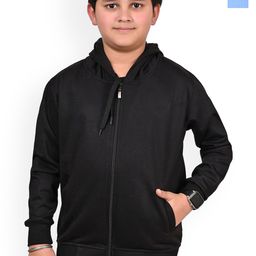 BAESD Boys Pack of 2 Hooded Solid Lightweight Bomber Jackets-picture-5