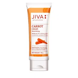 Jiva Carrot Cream Repairs Damaged Skin Deep Nourishment -100g-picture-20