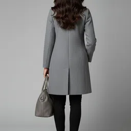 Mast & Harbour Shawl Collar Longline Overcoat image 2