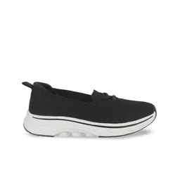 Metro Women Woven Design Suede Sneakers image 3