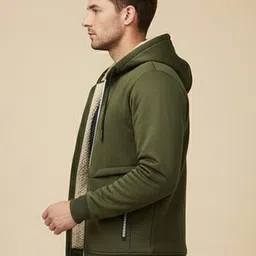 Mast & Harbour Men Long Sleeves Pullover Hooded Sweatshirt image 4