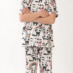 Anthrilo Boys Printed Night suit image 3