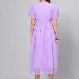 BAESD Women Fit & Flare Midi Dress image 5