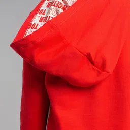 Ed-a-Mamma Boys Typography Outdoor Open Front Jacket with Patchwork image 4