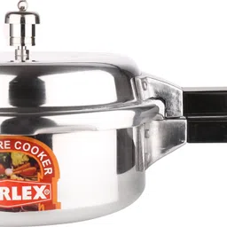 marlex Jr. Pan with Lid Aluminium Outer Lid Regular Premium 2.5 L Pressure Cooker image 1