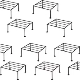 wozti Flower pot stand Plant Container Set-picture-10