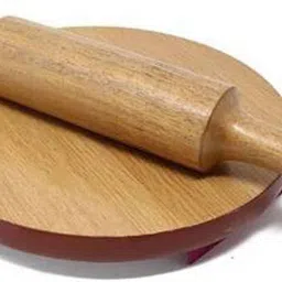 inwood Chakla Belan Roti Maker (9 Inch) Wooden Pure Chakla Belan Combo for Kitchen. Rolling Pin & Board-picture-16