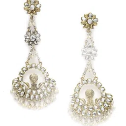 Moedbuille Gold-Plated Contemporary Drop Earrings image 2