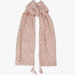 Women Lisao Printed Scarf with Tassels-image-35