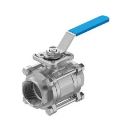 Festo Stainless Steel Ball Valve, Ball Valve, Threaded, NPT 2 NPTin, 50 mm, 63 bar Operating Pressure, VZBE-2-T-63-T-2-F0507-M-V15V15-image-36