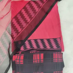 SIMPLYETHNIC Geometric Printed Unstitched Dress Material image 2