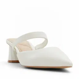 Aldo Women's KINSKI White Mule Shoes-picture-42