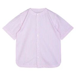 Budding Bees Kids Pink Striped Shirt-picture-6